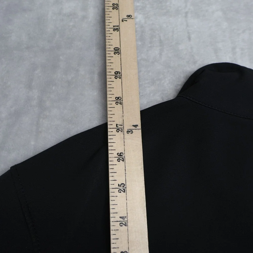 North Face Jacket Men Medium Black Apex Softshell Rain Wind Full Zip Hiking READ